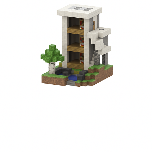 Klocki Magnetyczne Minecraft "Blok" 538szt