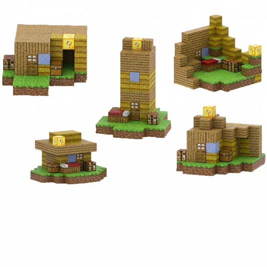 Klocki Magnetyczne Minecraft "Domek 2" 100szt