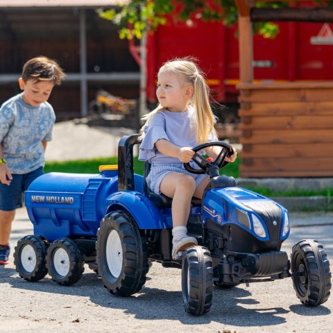  Przyczepa Cysterna Beczkowóz z Kranem New Holland Niebieska 3-7 Lat