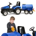  Przyczepa Cysterna Beczkowóz z Kranem New Holland Niebieska 3-7 Lat