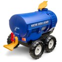  Przyczepa Cysterna Beczkowóz z Kranem New Holland Niebieska 3-7 Lat