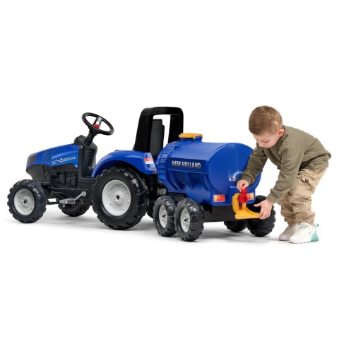  Przyczepa Cysterna Beczkowóz z Kranem New Holland Niebieska 3-7 Lat