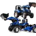  Traktor na Pedały New Holland T8 z Łyżką i Przyczepą 3-7 lat