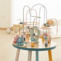  PolarB Drewniany Stolik Edukacyjny Manipulacyjny Przeplatanka Montessori