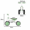 Rowerek biegowy Trike Fix Tiny V2 rower jeździk zielony
