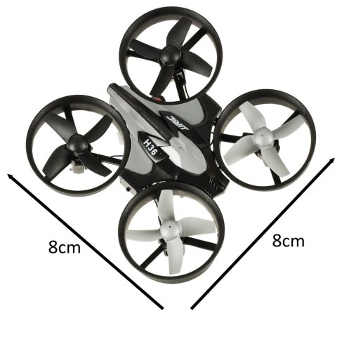 Dron RC JJRC H36 Mini 2.4GHz 4CH LED 6-osiowy żyroskop lekki