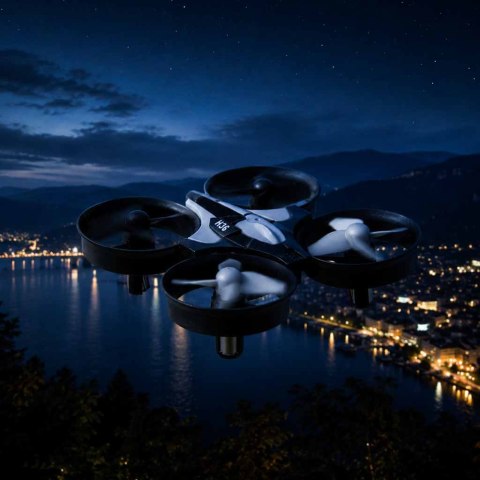 Dron RC JJRC H36 Mini 2.4GHz 4CH LED 6-osiowy żyroskop lekki