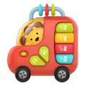 WOOPIE BABY Pianinko Interaktywne Autobus Lew Muzyczne Organki Dźwięki Światła 18m