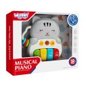 WOOPIE BABY Pianinko Interaktywne Kotek Muzyczne Organki Dźwięki Światło 18m+