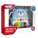 WOOPIE BABY Pianinko Interaktywne Muzyczny Miś 1 el.