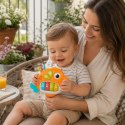 WOOPIE BABY Pianinko Interaktywne Rybka Organki Muzyczne Dźwięki Światło 18m+