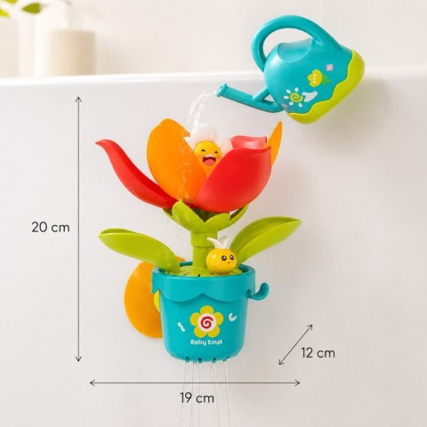  BABY Zabawka do Kąpieli Rozkwitając Kwiatek z Konewką