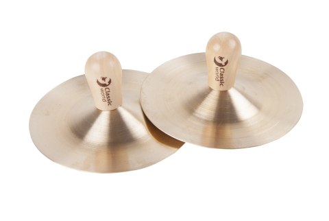 CLASSIC WORLD EDU Instrument Muzyczny Talerze Perkusyjne (15 cm) dla Dzieci 2 szt.