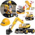  Koparka JCB DIGGER Obrotowa Żółta Ruchoma Łyżka Od 3 Lat.