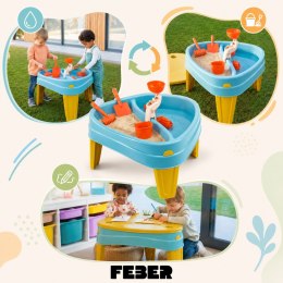 FEBER Stolik Wodny z Przykrywą CASUAL 3w1 Piaskownica Biurko Stolik Piknikowy Akc.