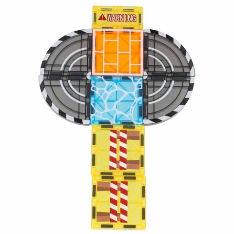Klocki magnetyczne konstrukcyjne 3D budowa maszyny budowlane 92 elementy