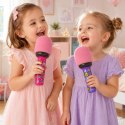  Bezprzewodowy Mikrofon Do Karaoke Z Głośnikiem BT LED Różowy