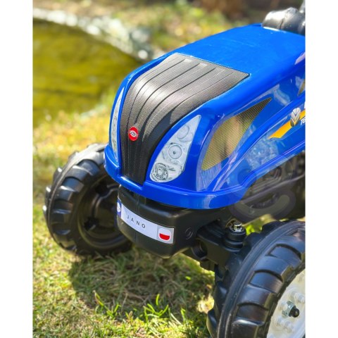 FALK Traktor na Pedały New Holland z Przyczepą i Otwieraną Maską 2-5 lat