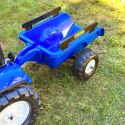 FALK Traktor na Pedały New Holland z Przyczepą i Otwieraną Maską 2-5 lat