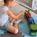  Samochód Laweta z Traktorami Farma Światła Dźwięki