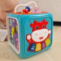 WOOPIE BABY Interaktywna Kostka Sensoryczna Edukacyjna Montessori Sorter 6w1