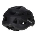 Kask rowerowy na rower RALLEX damski męski regulowany czarny L 58-62cm