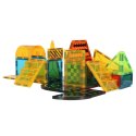 Klocki magnetyczne konstrukcyjne 3D budowa 50 elementów