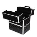 Kuferek na kosmetyki walizka organizer kosmetyczny XXL 3D
