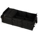 Organizer do bagażnika kufer do samochodu z chłodzeniem 3 komory z torbą termiczną XXL 37x75x32cm