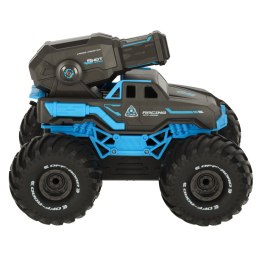 Samochód RC amfibia wodoodporny sterowany gestami ręką + 2 piloty niebieski