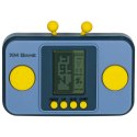 Gra zręcznościowa elektroniczna konsola retro gierka przenośna kieszonkowa niebieska