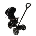 Rowerek trójkołowy TRIKE FIX Elite 2w1 rower spacerówka 6w1 czarny
