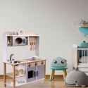 Kuchnia dla dzieci drewniana MDF LULILO KUKETO akcesoria 85cm