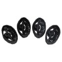 Samochód zdalnie sterowany na pilota RC Rock Crawler 4x4 LHC012 auto 2w1 czarny