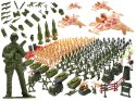 307el. Żołnierzyki baza wojskowa figurki zestaw