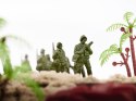 307el. Żołnierzyki baza wojskowa figurki zestaw