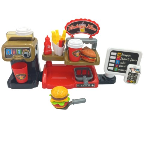  Fast Food XXL Sklep Restauracja Kasa + Dystrybutor Napojów