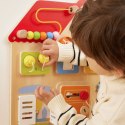  Drewniana Tablica Manipulacyjna Domek Odkrywania i Nauki