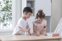  Gra Edukacyjna Drewniana Układanka Dopasuj Kształty 37 el.