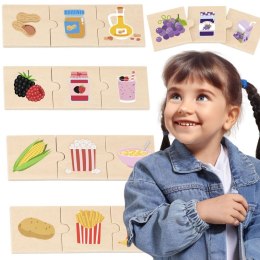  Zestaw Puzzli Odkrywaj Związki Między Naturą a Jedzeniem