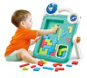  Dwustronna Tablica do Rysowania Gra Tetris 2w1 Pomarańczowa