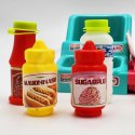  Kasa Sklepowa z Półką i Akcesoriami Różowa