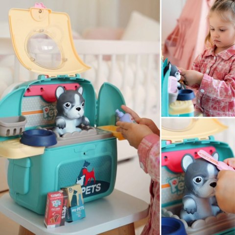  Pies Przenośny Salon Piękoności 2w1 w Plecaku Transporter