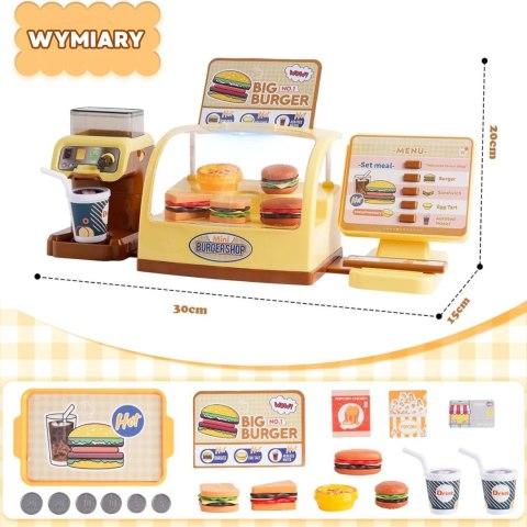  Sklep Restauracja Fast Food Mini Burger Shop "BIG BURGER"