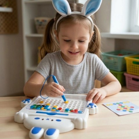  Tablica Magnetyczna dla Dzieci Montessori MagPad Królik