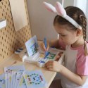  Tablica Magnetyczna dla Dzieci Montessori MagPad Królik