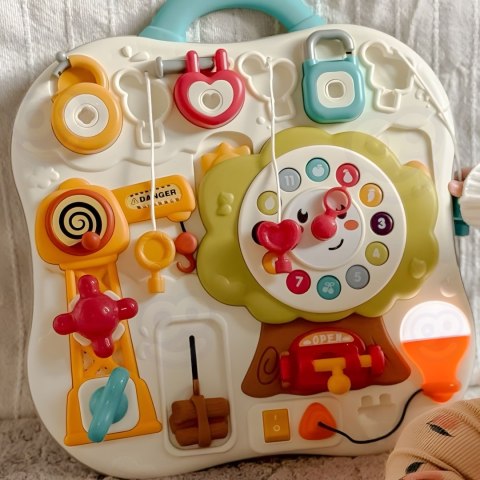  Tablica Montessori Manipulacyjna Sensoryczna Interaktywna dla Malucha