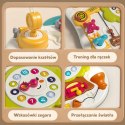  Tablica Montessori Manipulacyjna Sensoryczna Interaktywna dla Malucha