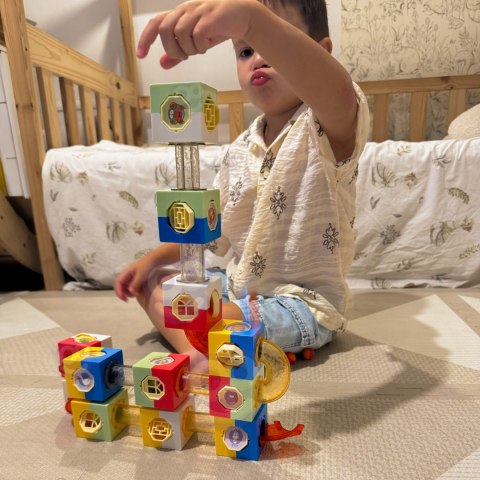  Tor Kulkowy Kulodrom Zestaw Konstrukcyjny Klocki 3D