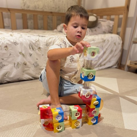  Tor Kulkowy Kulodrom Zestaw Konstrukcyjny Klocki 3D